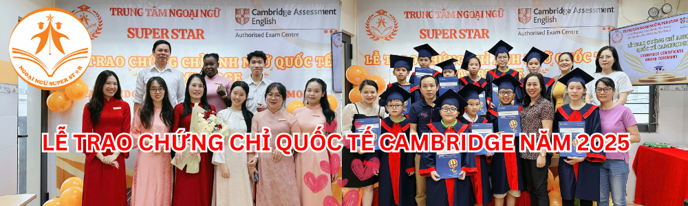 Lễ trao chứng chỉ Quốc tế Cambridge năm 2025