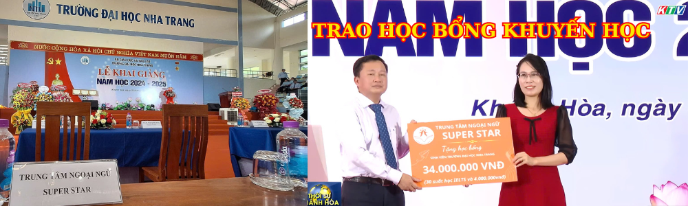 Trao học bổng trị giá 34.000.000đ cho sinh viên trường Đại học Nha Trang